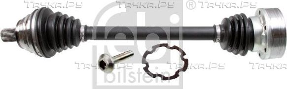 Полуось (привод в сборе, приводной вал) Febi Bilstein передняя левая для Skoda Octavia A8 2020-2026. Артикул 182853