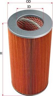 Воздушный фильтр Sakura. Артикул A-1197