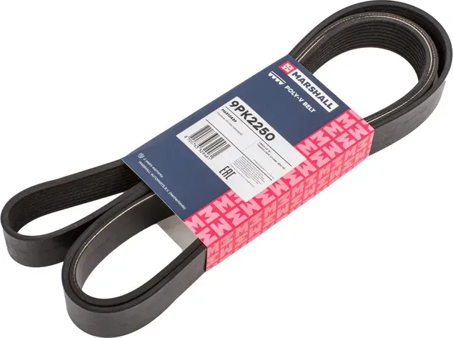 Ремень поликлиновой 9PK2250 Lexus LX 15- Toyota Land Cruiser 200 07- (M6310439) (Marshall). Артикул M6310439