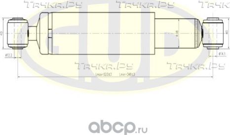 Амортизатор G.U.D.. Артикул GSA343319