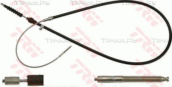 Трос ручника (тросик ручного тормоза) TRW. Артикул GCH2329
