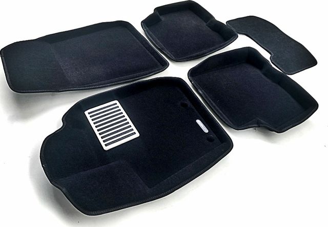 Коврики текстильные Euromat 3D Lux для салона Renault Arkana I 2019-2026. Артикул EM3D-004202