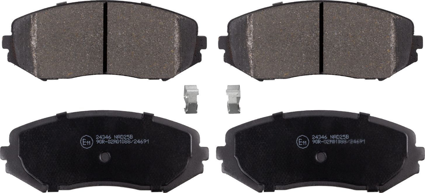 Тормозные колодки Blue Print. Артикул ADK84234