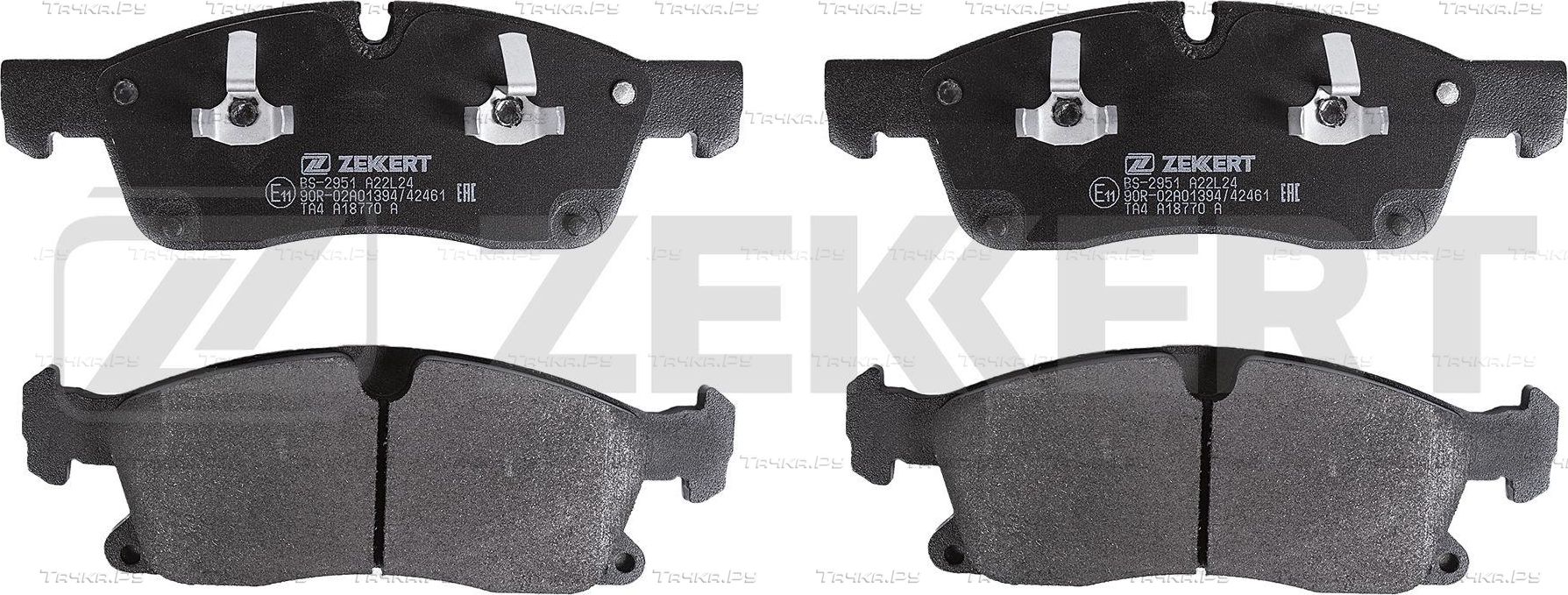 Тормозные колодки Zekkert. Артикул BS-2951