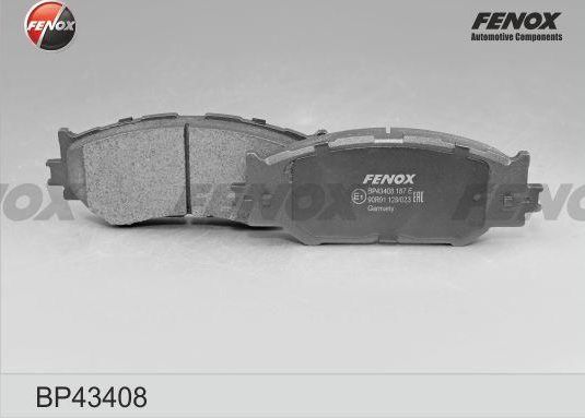 Тормозные колодки Fenox. Артикул BP43408