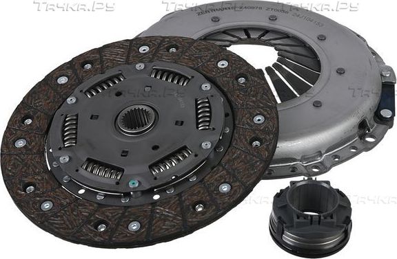 Сцепление (комплект) Zentparts для Audi A4 I (B5) 1995-2001. Артикул Z40978