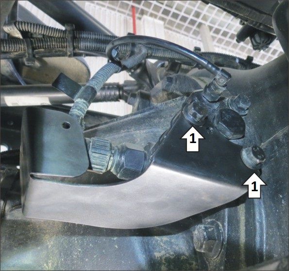 Защита Мотодор для датчика блокировки FAW J7 2023-2026. Артикул 23904