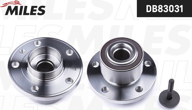 Ступица колеса с интегрированным подшипником Miles передняя правая/левая для Volvo XC70 II 2007-2016. Артикул DB83031