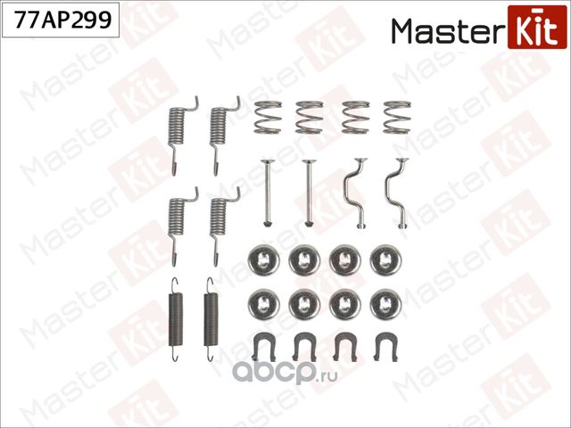77AP299 Комплект установочный барабанных колодок Toyota AVENSIS (_T22_) 1997 - 2 (Master KIT). Артикул 77AP299
