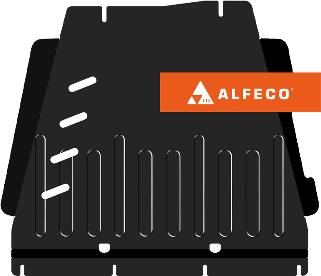 Защита Alfeco для КПП Oting Paladin 4WD 2023-2026. Артикул ALF.72.03