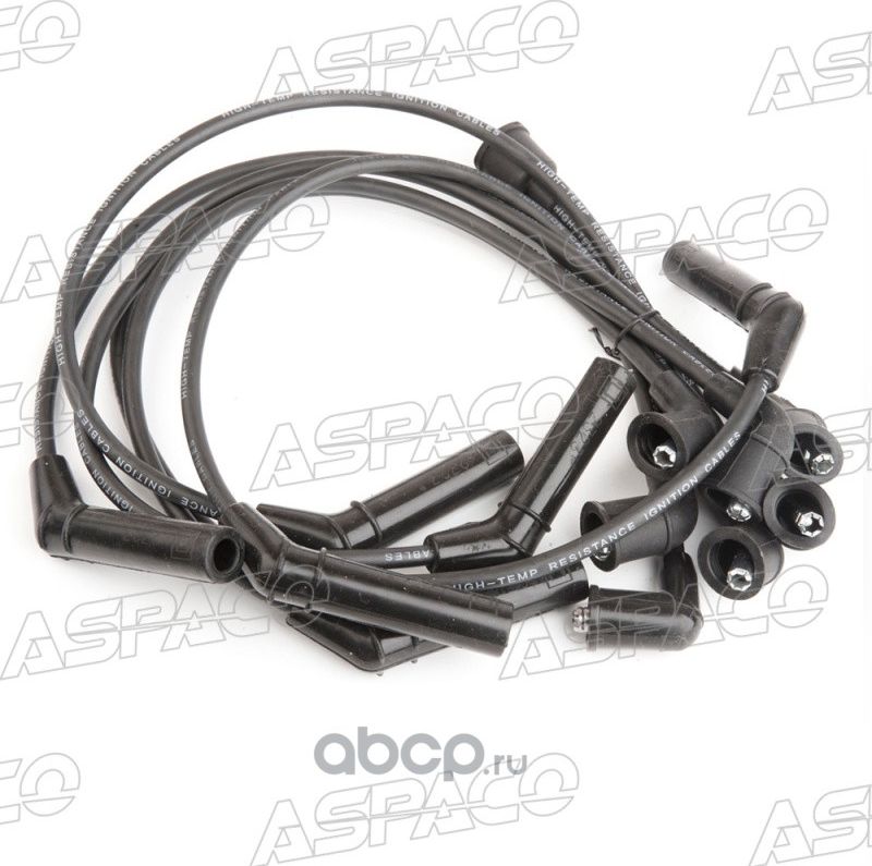 ПРОВОДА ВЫСОКОВОЛЬТНЫЕ (КОМПЛЕКТ) MITSUBISHI PAJERO/MONTERO (90-04), PAJERO/MONT (Aspaco). Артикул AP94283
