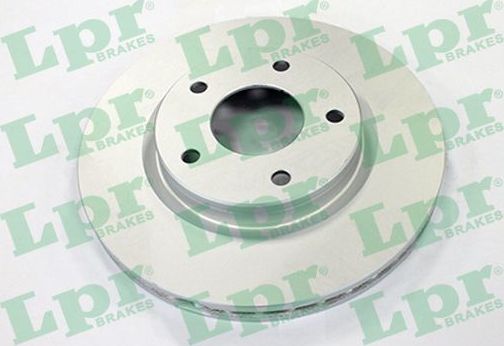 Тормозной диск LPR TOTAL COATED передний для Nissan Juke I 2010-2019. Артикул N2018VR