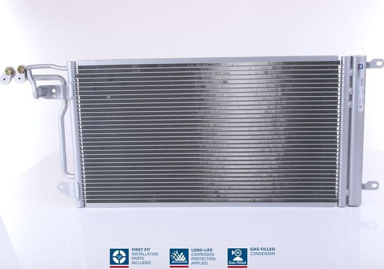 Радиатор кондиционера (конденсатор) Nissens (алюминий). Артикул 941047