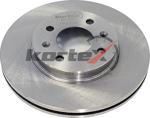 Диск тормозной HYUN/KIA ACCENT/RIO II 05- перед.вент.(d=256mm) (Kortex). Артикул KD0101