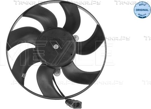 Вентилятор радиатора двигателя Meyle Original правый для SEAT Altea I 2004-2015. Артикул 100 236 0050