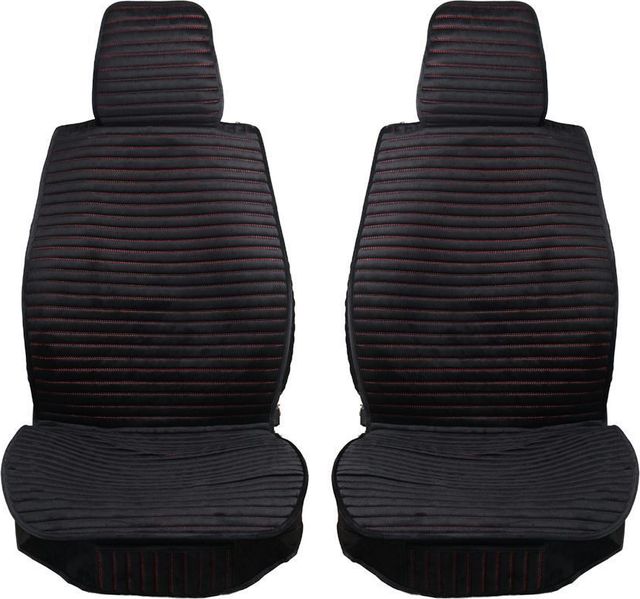 Накидки Seintex каркасные Horizont на сидения, цвет Черно-красный. Артикул 317673