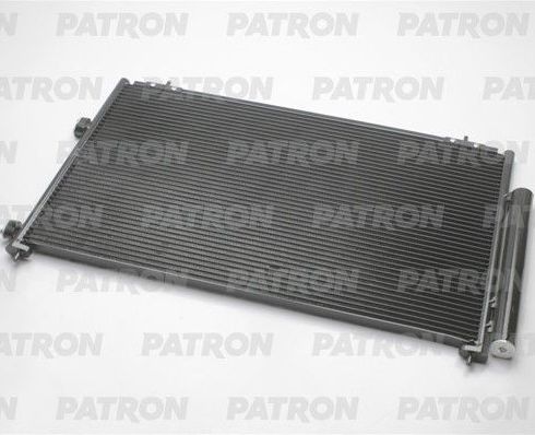 Радиатор кондиционера (конденсатор) Patron (алюминий). Артикул PRS1381