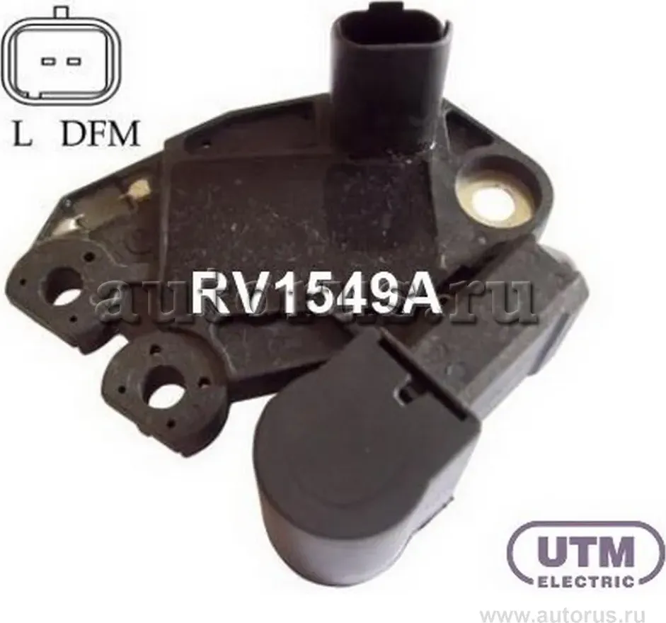 Регулятор напряжения RENAULT/NISSAN (UTM). Артикул RV1549A