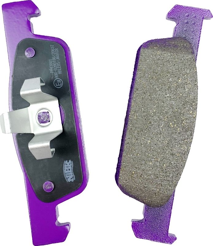 Тормозные колодки NiBK передние для Renault Logan II 2014-2026. Артикул PN43001