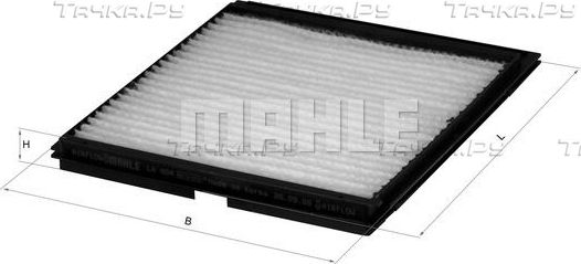 Салонный фильтр Mahle-Knecht. Артикул LA 404