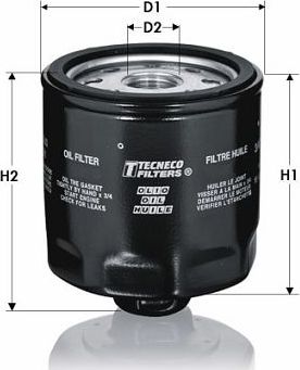 Масляный фильтр  Tecneco Filters. Артикул OL1303