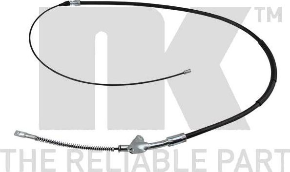 Трос ручника (тросик ручного тормоза) NK. Артикул 903330