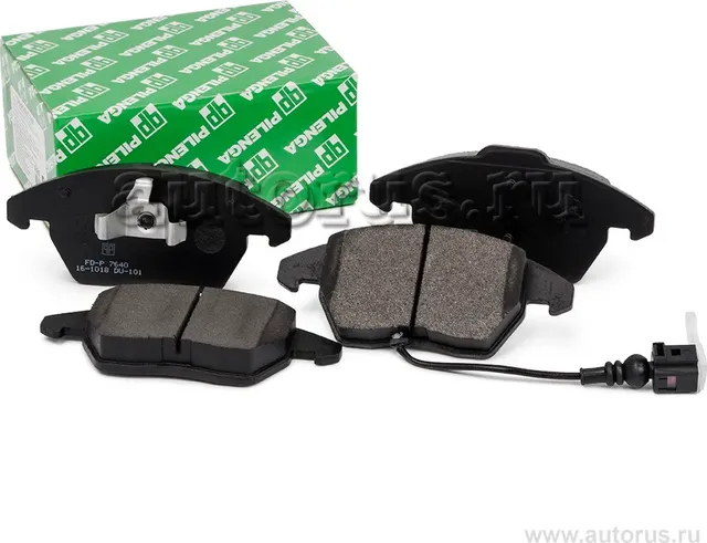 PILENGA Колодки тормозные дисковые передние  VAG POLO  GOLF V  GOLF VI  JETTA  PASSAT  TOURAN. Артикул fd-p7640