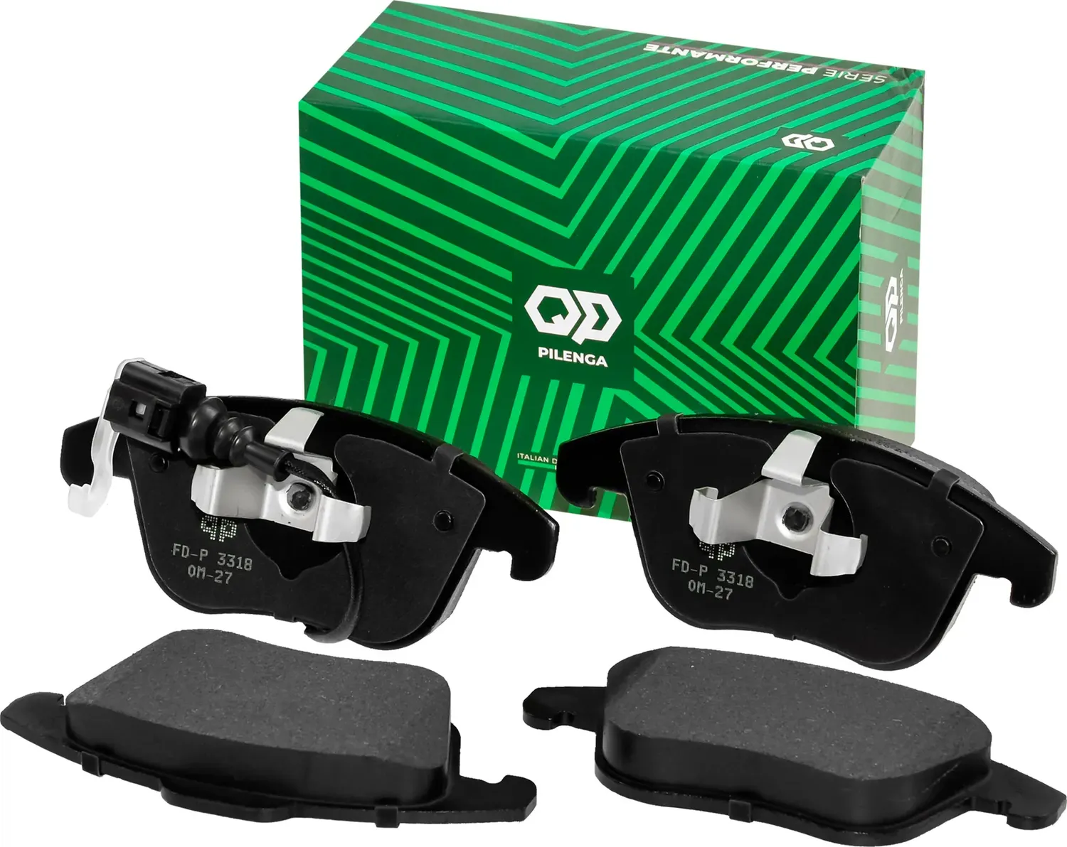 PILENGA Колодки тормозные дисковые передние VW - Tiguan (5N1  5N2)  VAG TIGUAN. Артикул fd-p3318