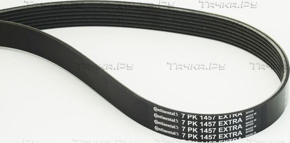 Приводной ремень поликлиновой ContiTech для Honda Civic IX 2013-2016. Артикул 7PK1457 EXTRA