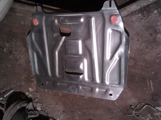 Защита алюминиевая Alfeco для картера и КПП Kia Rio 2011-2017. Артикул ALF.10.24.2 AL4