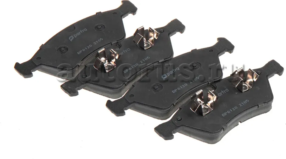 Колодки тормозные дисковые | перед прав/лев | (Partra). Артикул BP6120