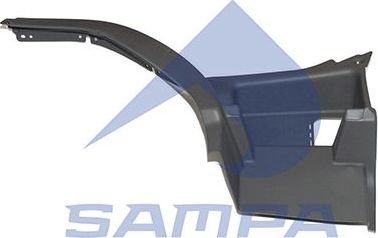 Пороги Sampa правый для Volvo  FMX 1998-2005. Артикул 1830 0068