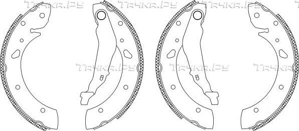 Тормозные колодки Mintex Shoe Kit. Артикул MSK229