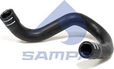 Патрубок радиатора (системы охлаждения) Sampa для Scania 4 1995-2008. Артикул 040.334