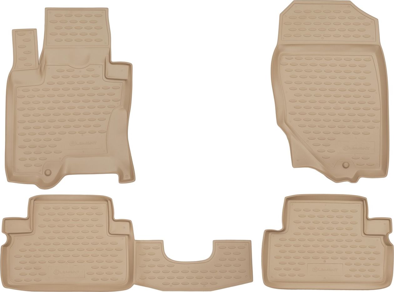Коврики Element для салона Infiniti FX 2009-2026 БЕЖЕВЫЕ. Артикул NLC.76.04.212