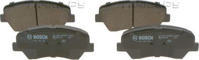 Тормозные колодки Bosch (Low-Metallic) передние для Kia Ceed II 2015-2018. Артикул 0 986 494 691