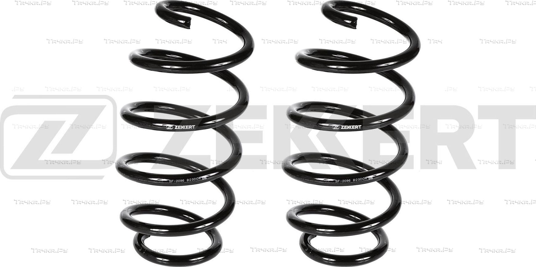 Пружина подвески Zekkert передняя для Volkswagen Passat B6 2005-2010. Артикул SF-2096