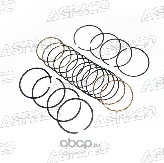 КОЛЬЦА ПОРШНЕВЫЕ 4ЦИЛИНДРА TOYOTA 1ZZFE AURIS (2006>)/ RAV 4 (2000-2005) (Aspaco). Артикул AP26899