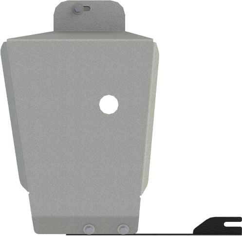 Защита алюминиевая Шериф (5 мм) для редуктора Land Rover Defender 90/110 2021-2026. Артикул 04.5206