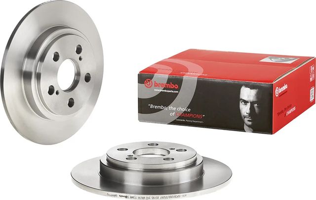 Тормозной диск Brembo задний для Toyota Urban Cruiser 2009-2016. Артикул 08.B493.10