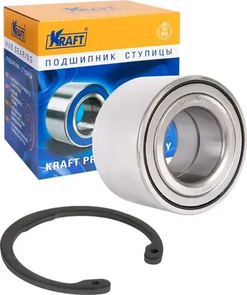 Подшипник ступицы передний (компл.) (Kraft). Артикул KT100859