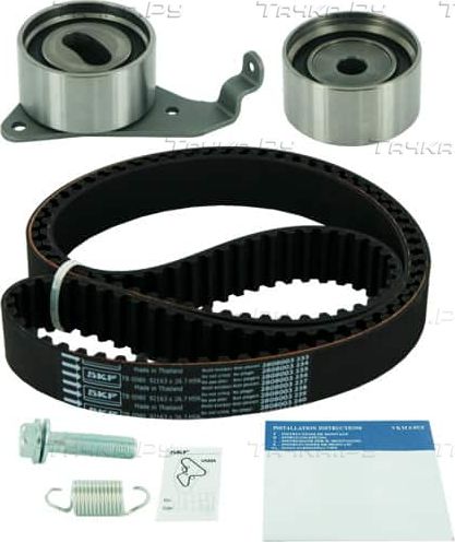 Ремень ГРМ с роликами (комплект) SKF для Toyota Gaia 1998-2001. Артикул VKMA 91003