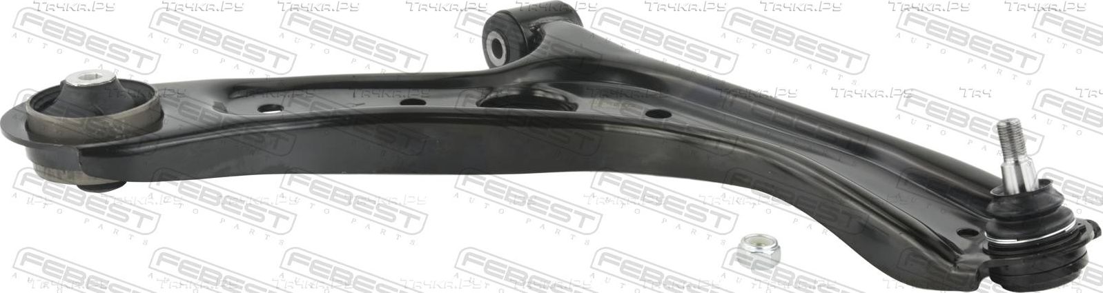 Поперечный рычаг передней подвески Febest. Артикул 1224-CN7FRH