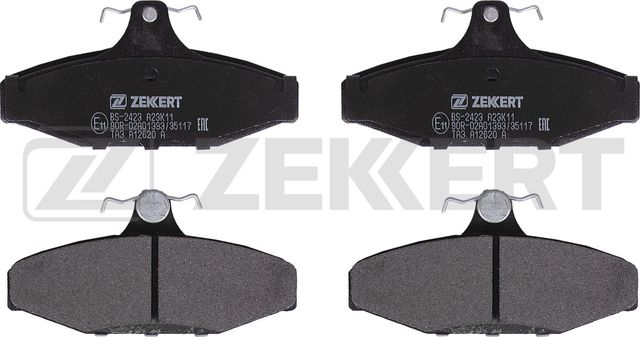Тормозные колодки Zekkert задние для Daewoo Korando 1999-2001. Артикул BS-2423