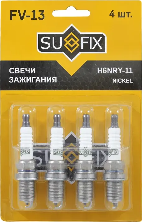Свеча зажигания (Sufix). Артикул FV-13