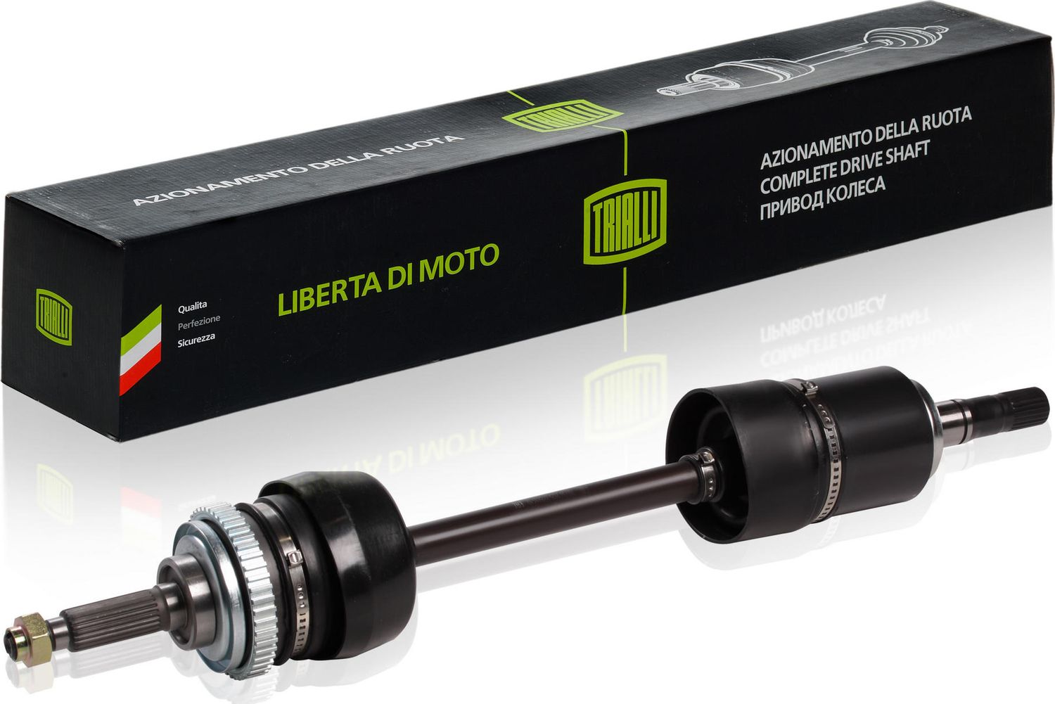 Полуось (привод в сборе, приводной вал) Trialli. Артикул AR 733