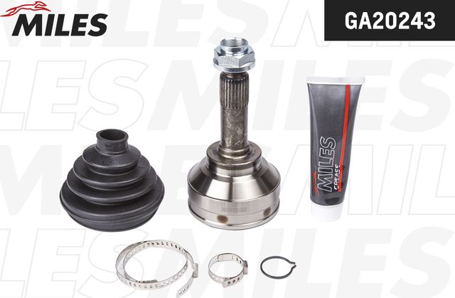 Шрус наружный (граната) Miles. Артикул GA20243