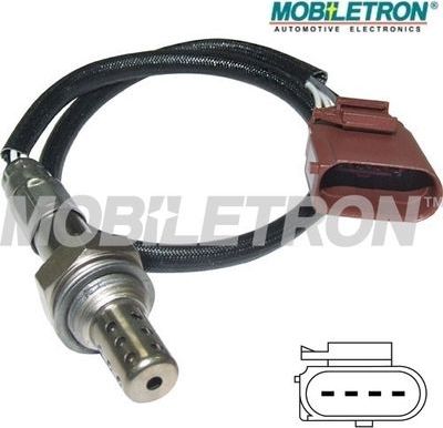 Лямбда-зонд (кислородный датчик) Mobiletron для Volkswagen up! I 2011-2020. Артикул OS-B4194P