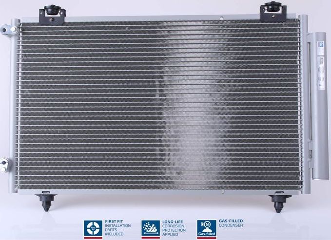 Радиатор кондиционера (конденсатор) Nissens (алюминий). Артикул 940299