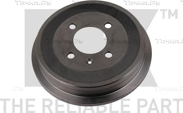 Тормозной барабан NK задний для Volkswagen up! I 2011-2026. Артикул 254725